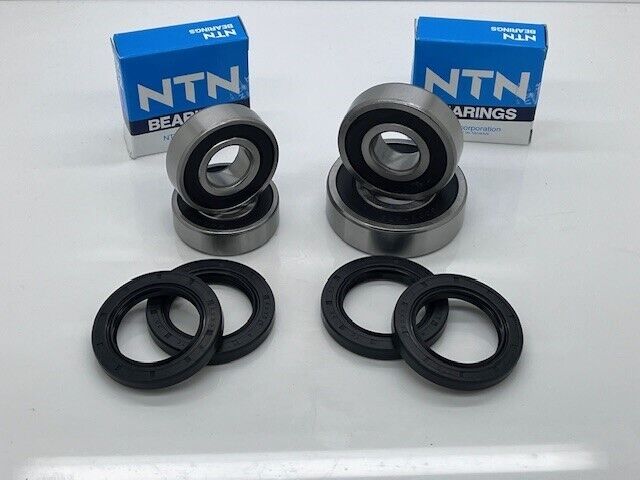 NTN Suzuki LT50 Quad atv Front Wheel Bearings & Seals Complete Kit