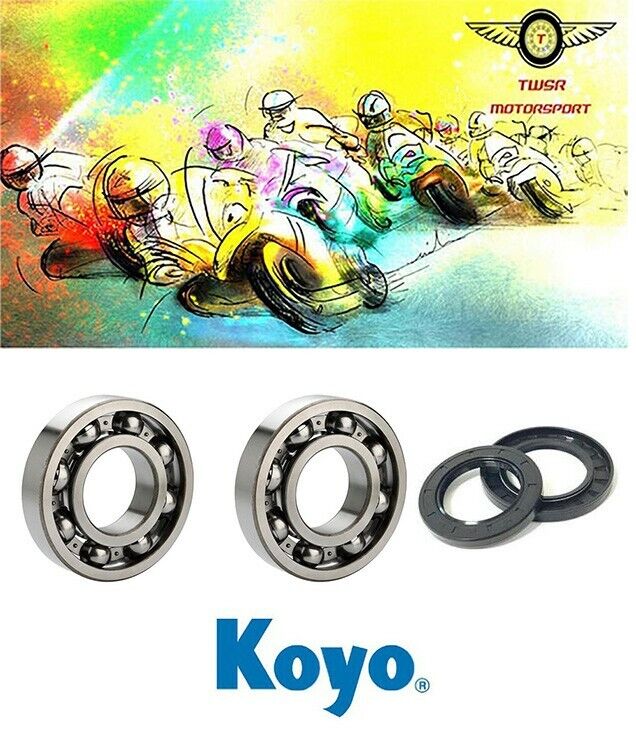 Koyo Peugeot Ludix Blaster 50cc Heavy Duty Crank Bearings & Seals