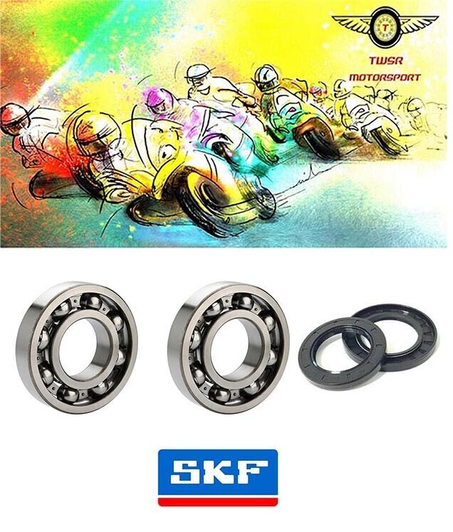 Cagiva Mito Planet Raptor 125 cc Genuine SKF C4 Mains Crank Bearings & Seals
