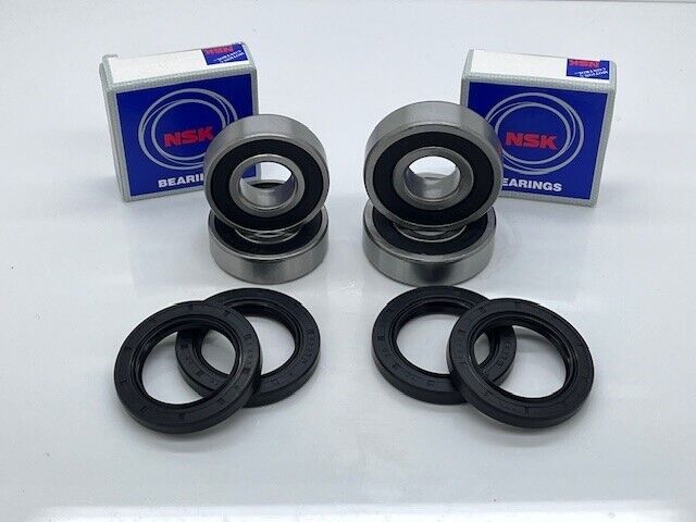 NSK Suzuki LTZ400 Two Front Wheel Bearings & Seals 2003 - 2008