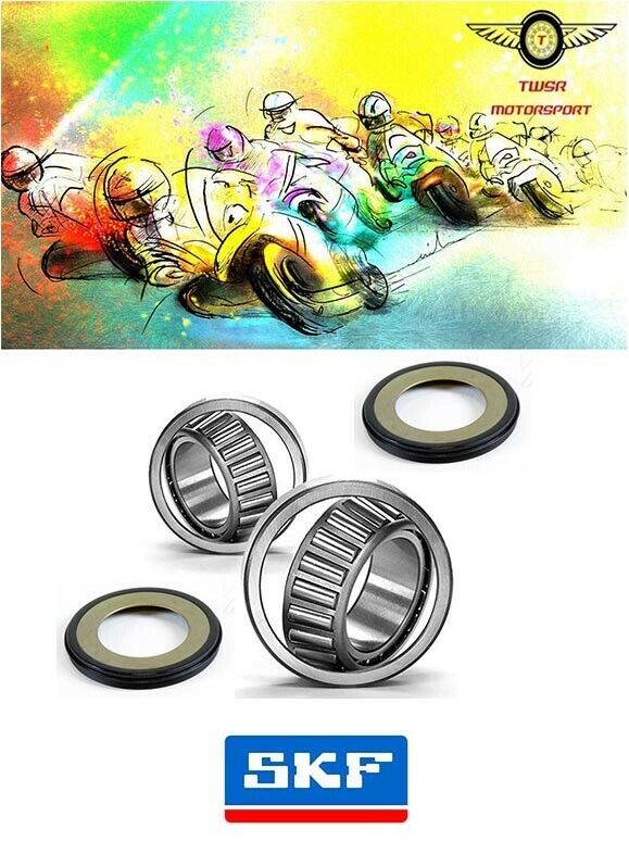 Yamaha XV 650 V-Star Steering Head Stock Stem SKF Bearings & Seals 1998 - 2002