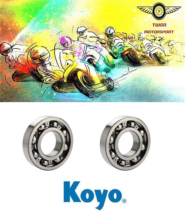 Crank Main Bearings x2 Yamaha YZ250F YZF 250 2001 to 2020