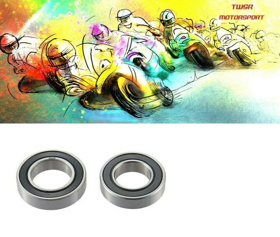 12mm SDG Front or Rear Pit Bike Wheel Bearings (Pair)