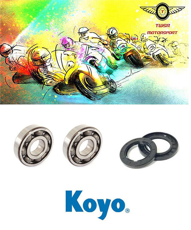 Koyo Yamaha TZR R RR DT 125 R X Mains Crank Shaft Bearings & Oil Seals