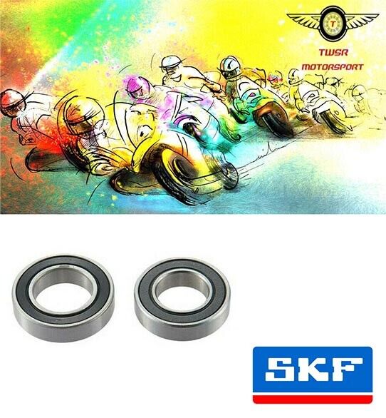 Ducati Aprilia Moto Guzzi Cagiva SKF Front Wheel Bearings Pair Set