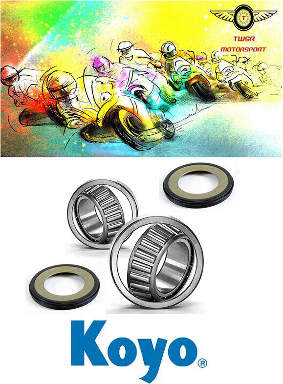 BMW R 80 RT Tapered Head Stock Steering Stem Koyo Bearings & Seals 1982 - 1995