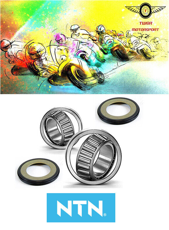 NTN Honda CBR 600 Tapered Steering Head Stem Bearing & Seals 87-10