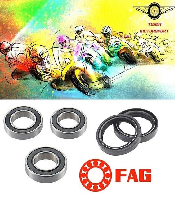 FAG Yamaha FZR 400 Rear Wheel Bearings & Seals 1988 - 1990