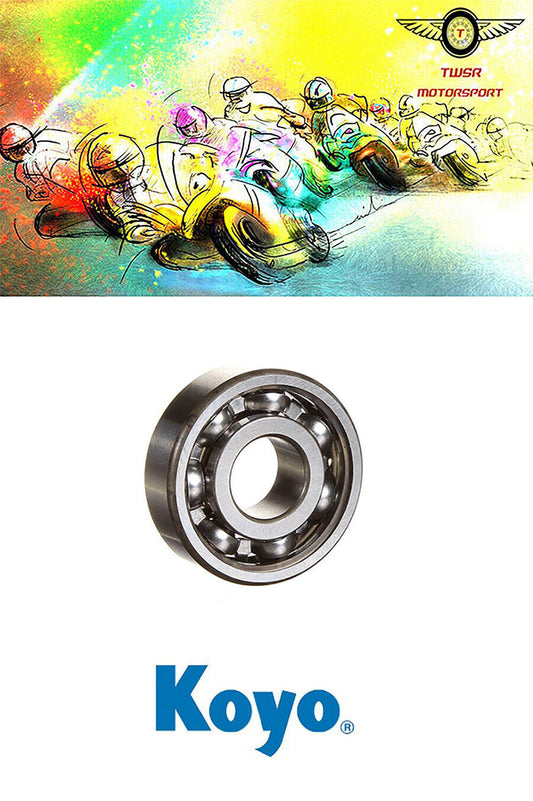 Aprilia RS125 Koyo Crank Main Crankshaft Bearings 6206 C4 X2