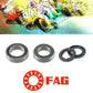 FAG  KTM SX 125 150 250 Front Wheel Bearings & Seals 03 - 07